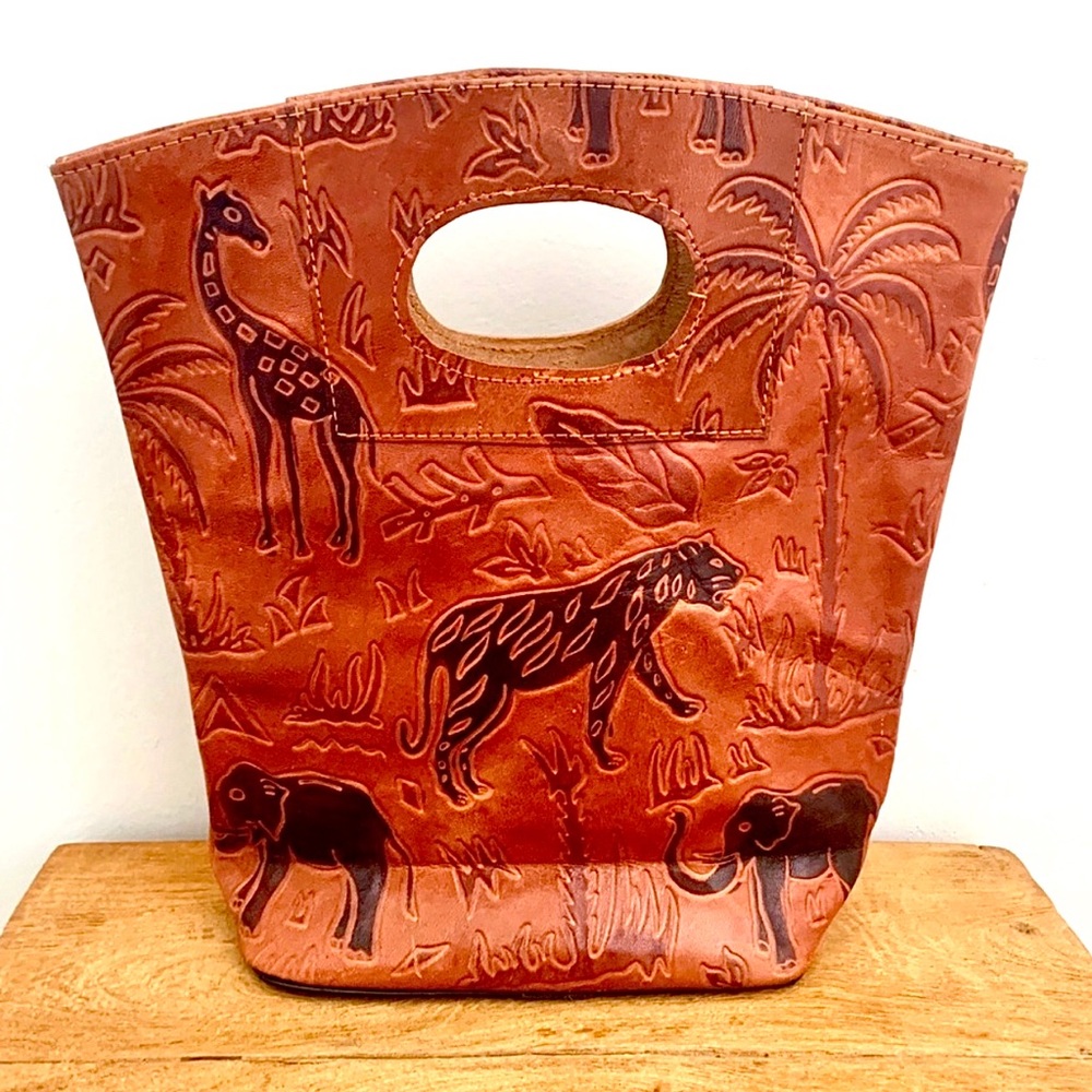 Vintage genuine leather purse